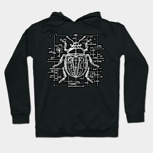 black bug insect Hoodie